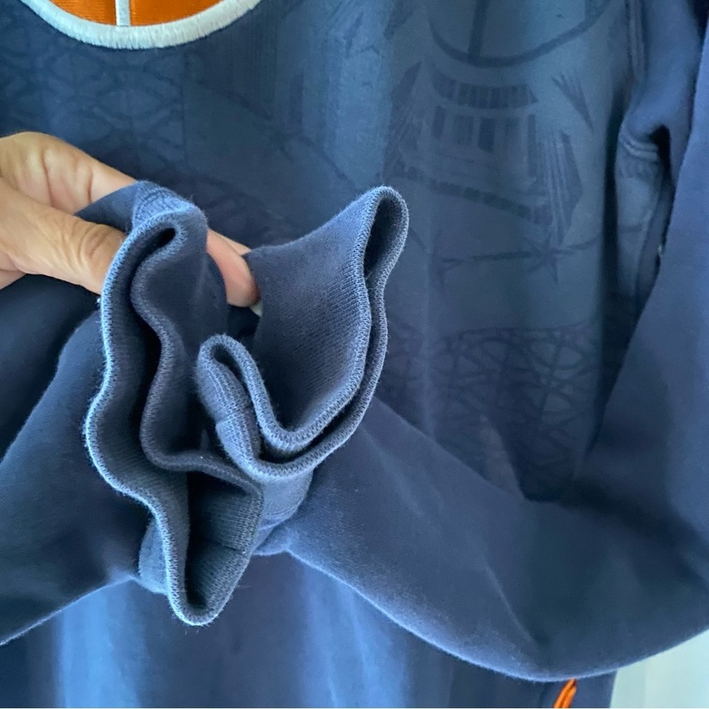 NWOT Nike Hoops hoodie basketball Navy blue SZ XL (18-20) Youth - Picture 8 of 12